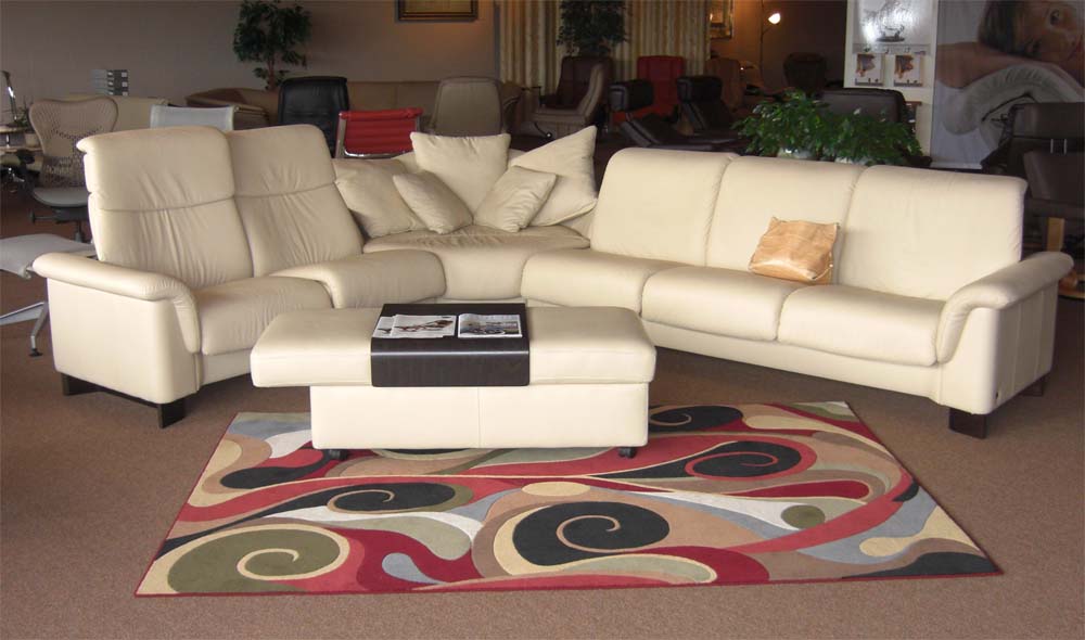 Stressless Paradise Paloma Kitt Leather Sectional Sofa by Ekornes